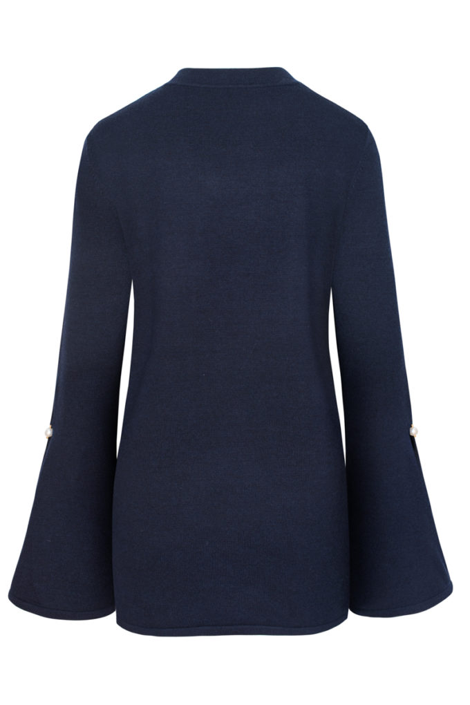 Granatowy sweter Maxine