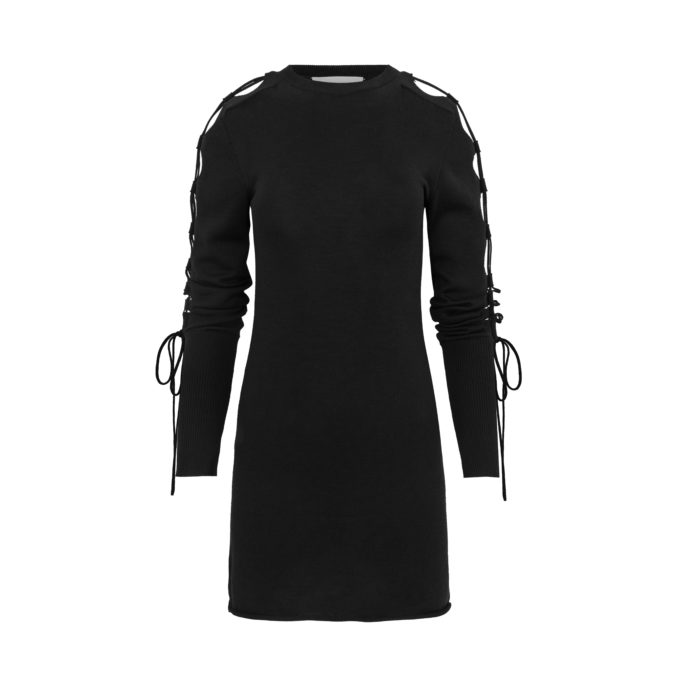 Sukienka ze sznurowaniem