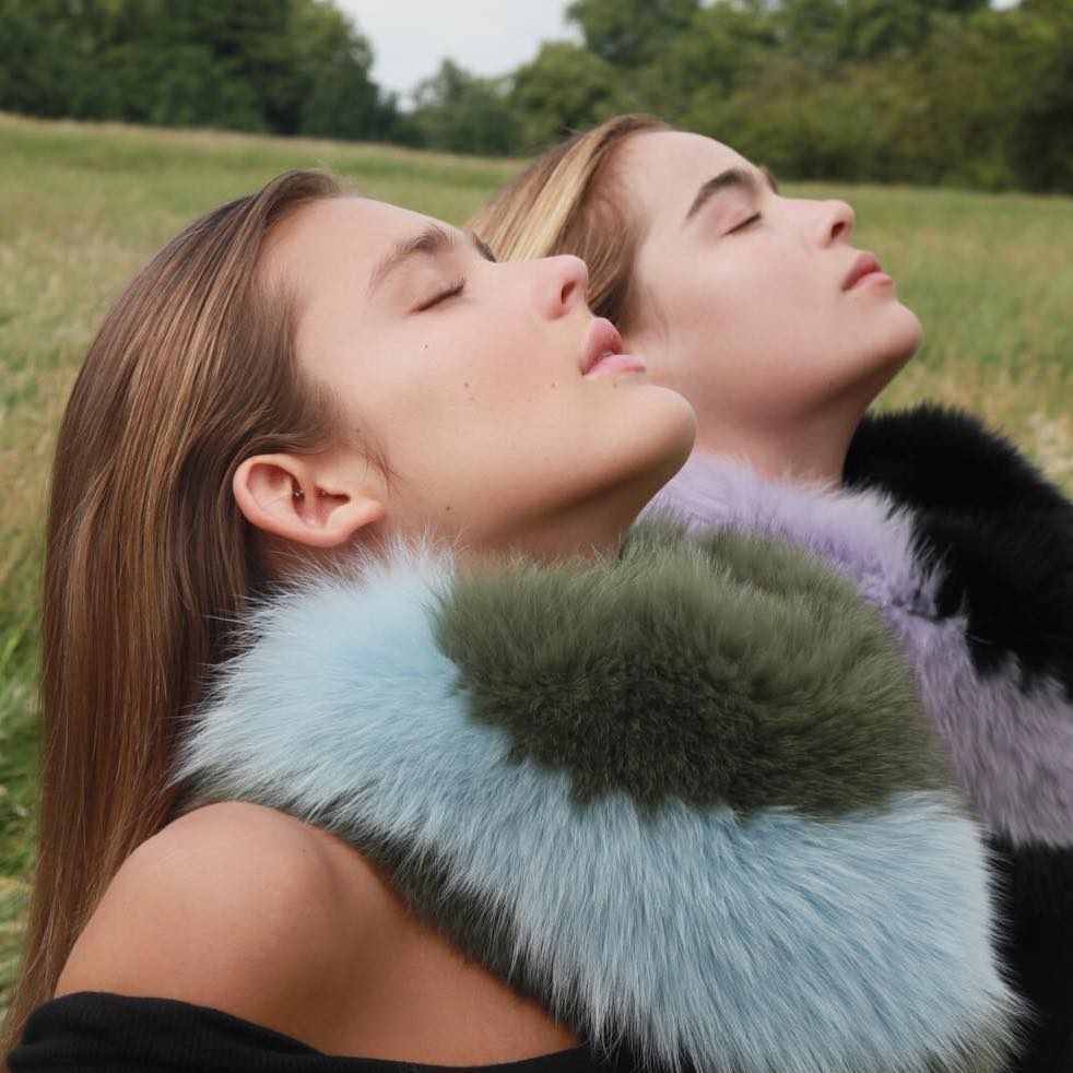 These fur scarves from Charlotte Simone make perfect autumn