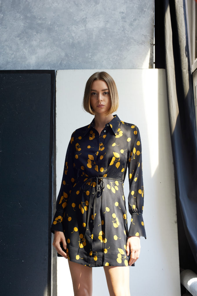 Koszulowa sukienka mini