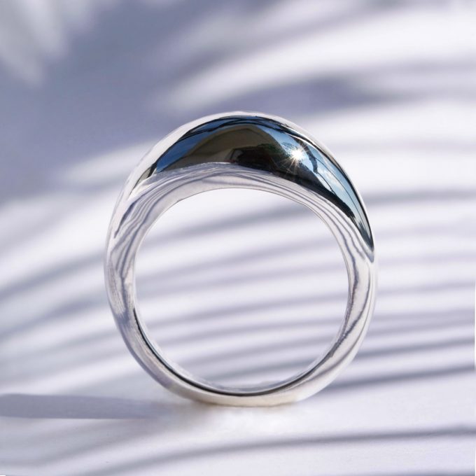 Pierścionek Nebula Silver