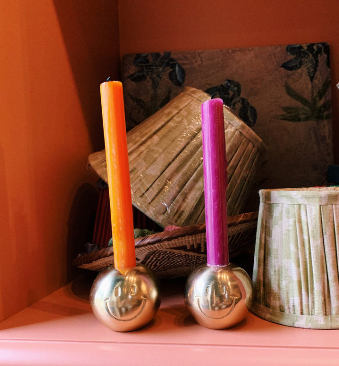 Smiley Candle Holder