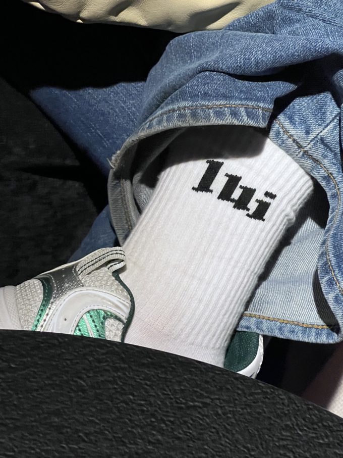 Lui Socks White