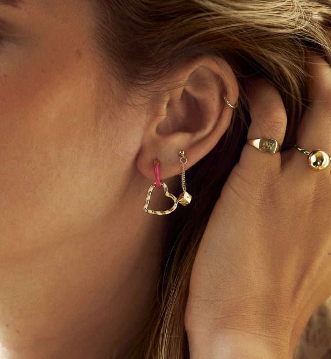 Single Dice Stud Chain