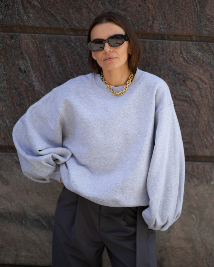 Enjoyable Blouse Grey