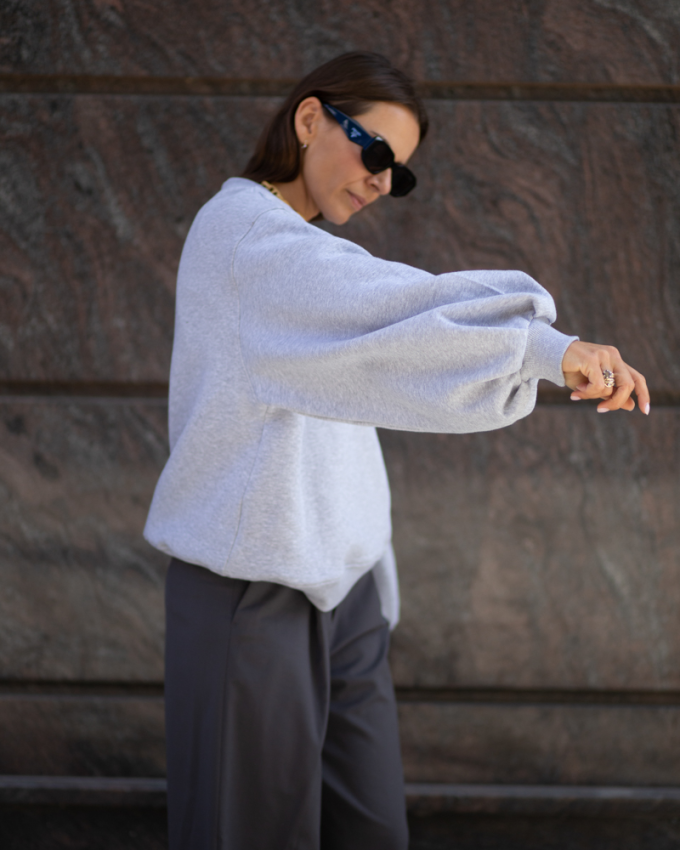 Enjoyable Blouse Grey