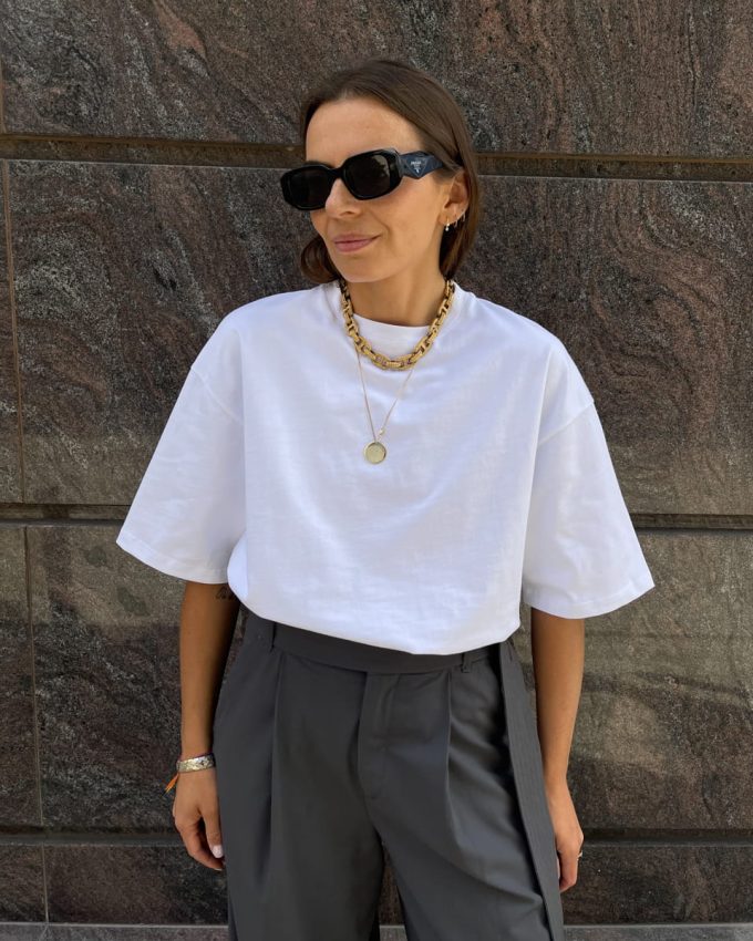 Relaxed T-shirt White