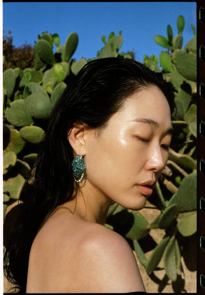 TURQOUISE FRINGE BALLS