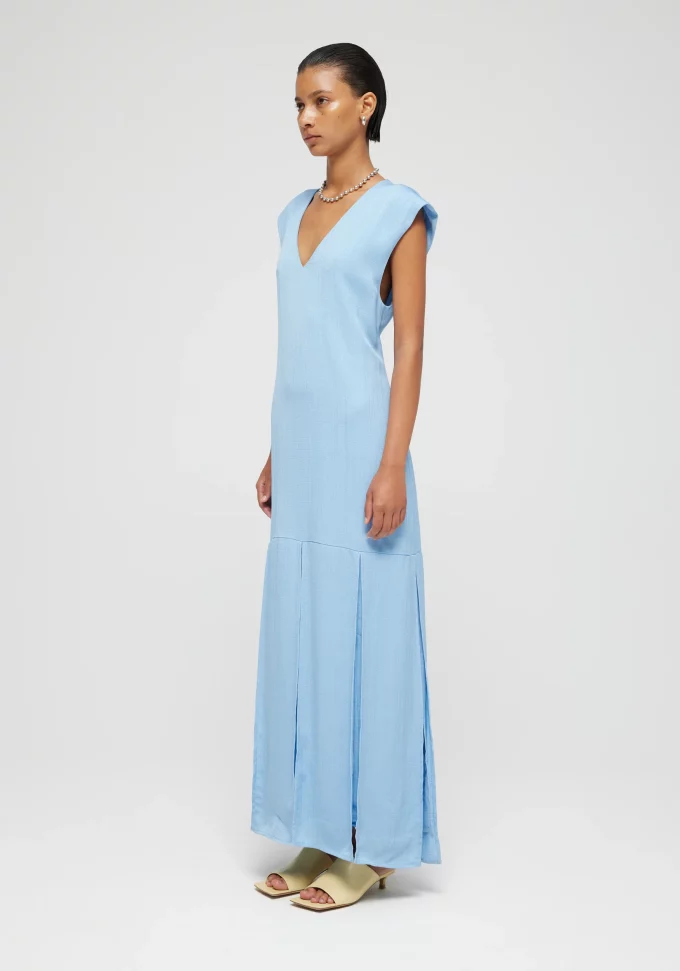 V-neck Panelled Dress