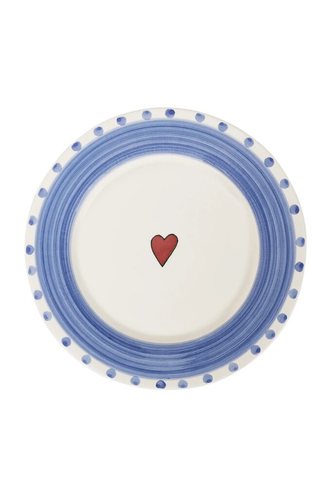 Hungry love dinner plate