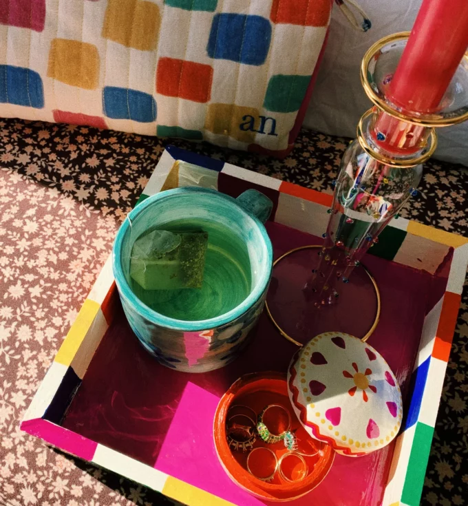 Confetti Candle Holder