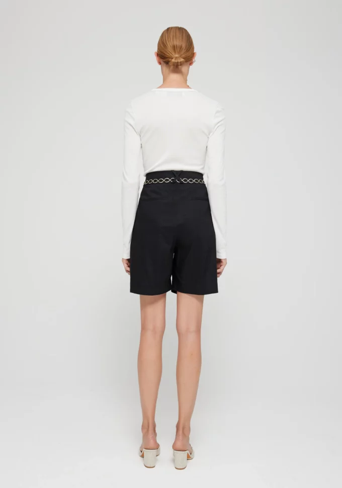 Tailored Shorts Black
