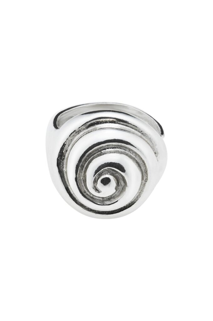 Escargot Silver Ring