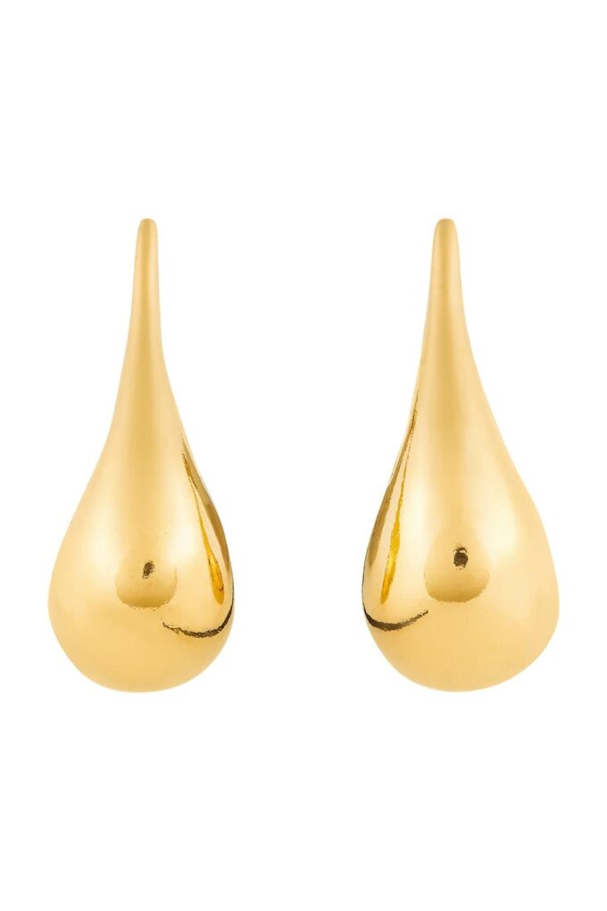 Splash Gold Earrings