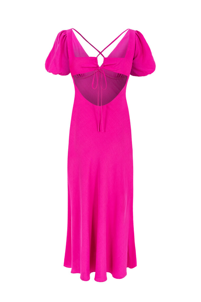 Mindy Dress Fuchsia