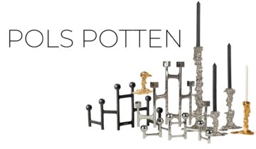 Back in stock: POLS POTTEN CANDLE HOLDERS