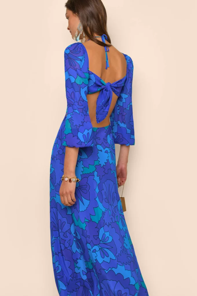 Kamilla Silk Cut-out Dress