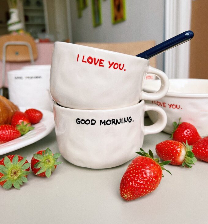 I Love You Cappuccino Mug