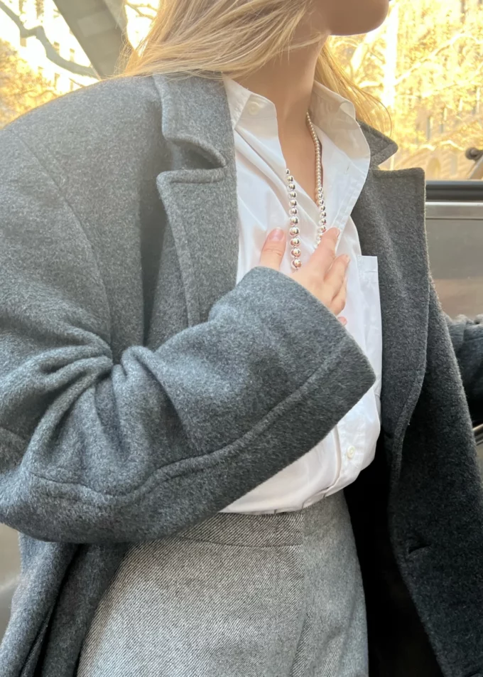 The Olivia Necklace Silver