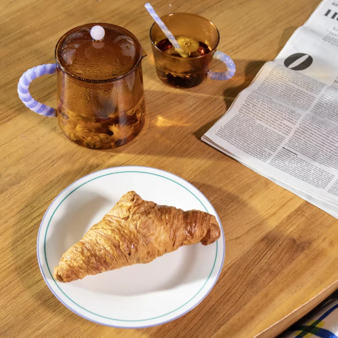 Spoon Duet Amber Set of 4