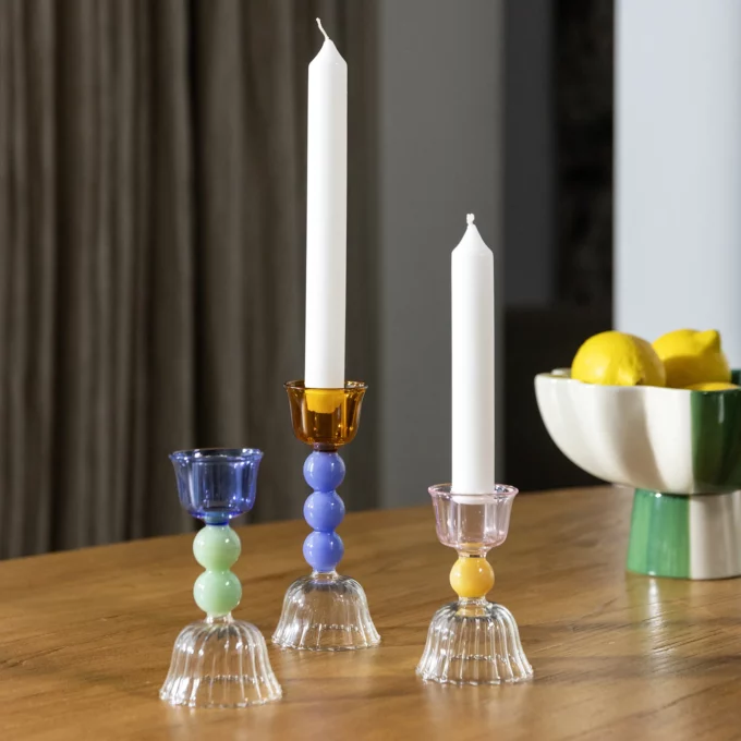 Candle holder perle small