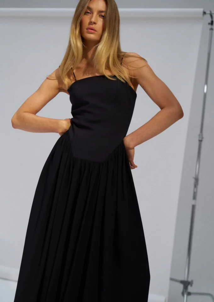 Phoebe Maxi Dress Black