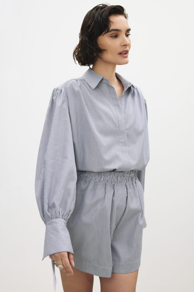 Sully Shirt Navy Stripes