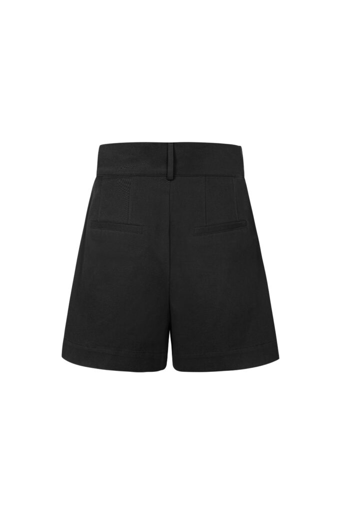Cole Black Tailored Shorts