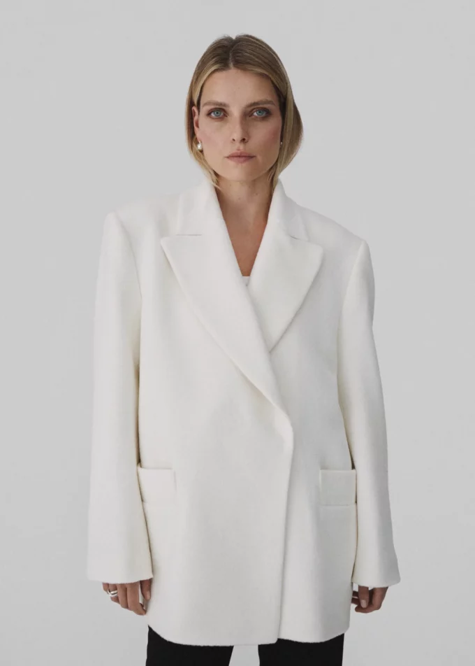 Aspen Cream Oversized Blazer