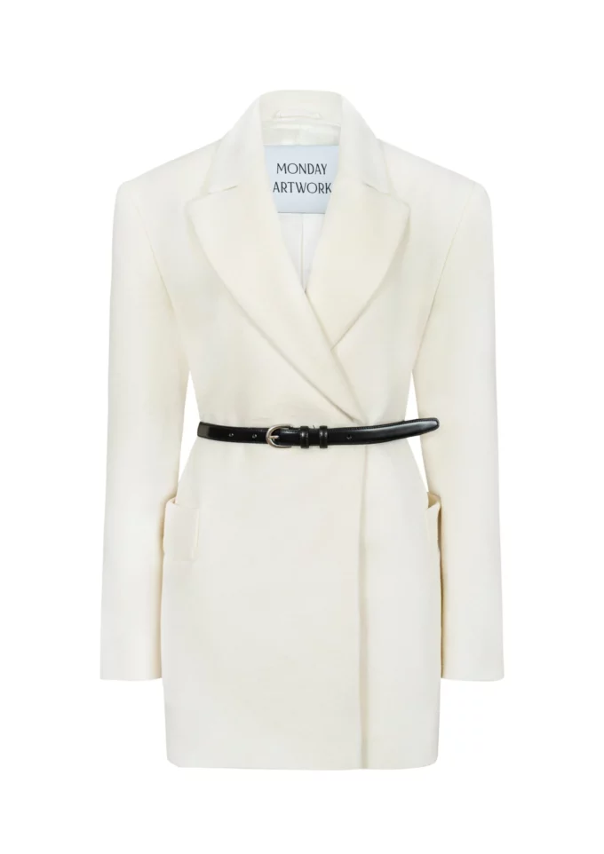 Aspen Cream Oversized Blazer