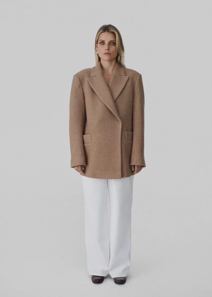 Chloe Camel Oversized Blazer