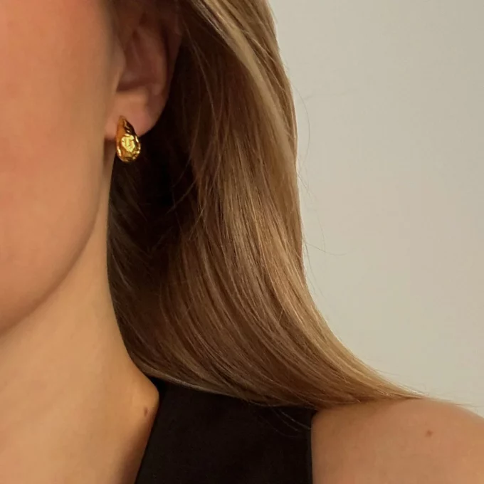 Lisa Earrings Gold