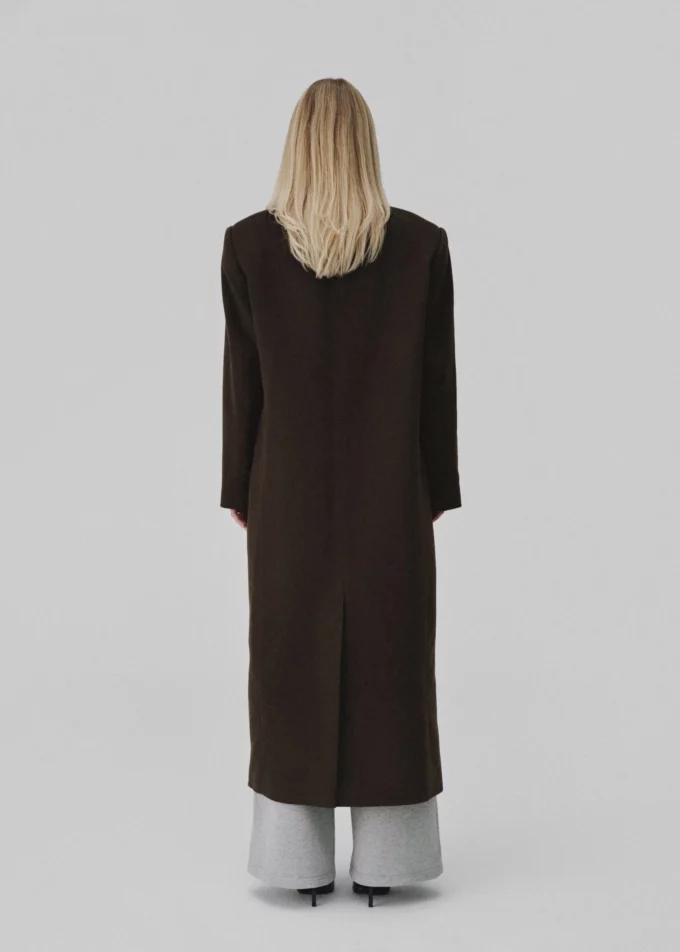 Rowan Brown Wool Coat
