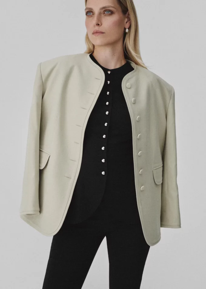 Monica Buttoned Up Top