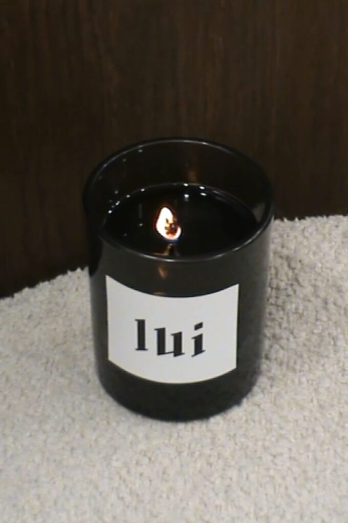Lui Christmas Candle
