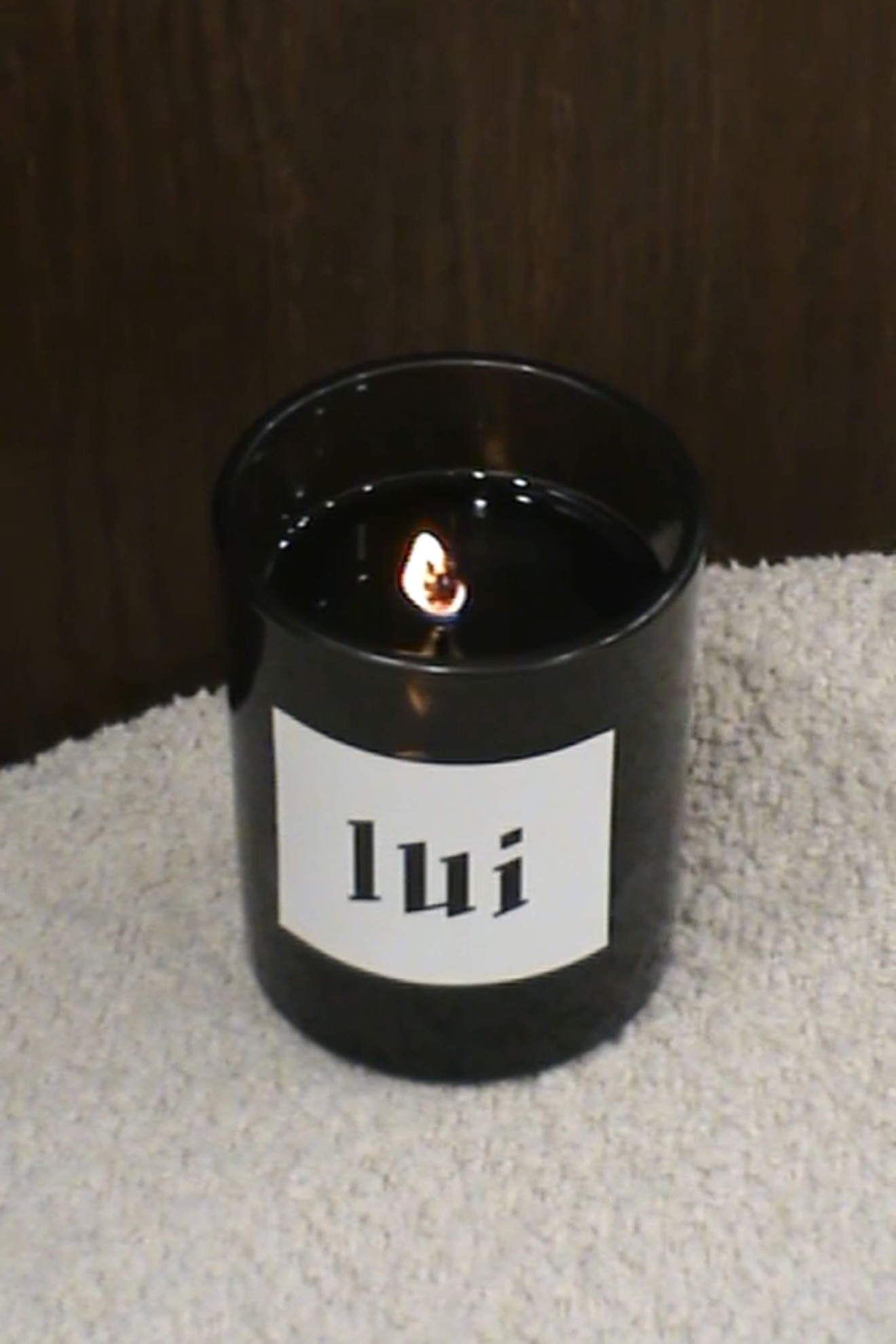 Lui Christmas Candle
