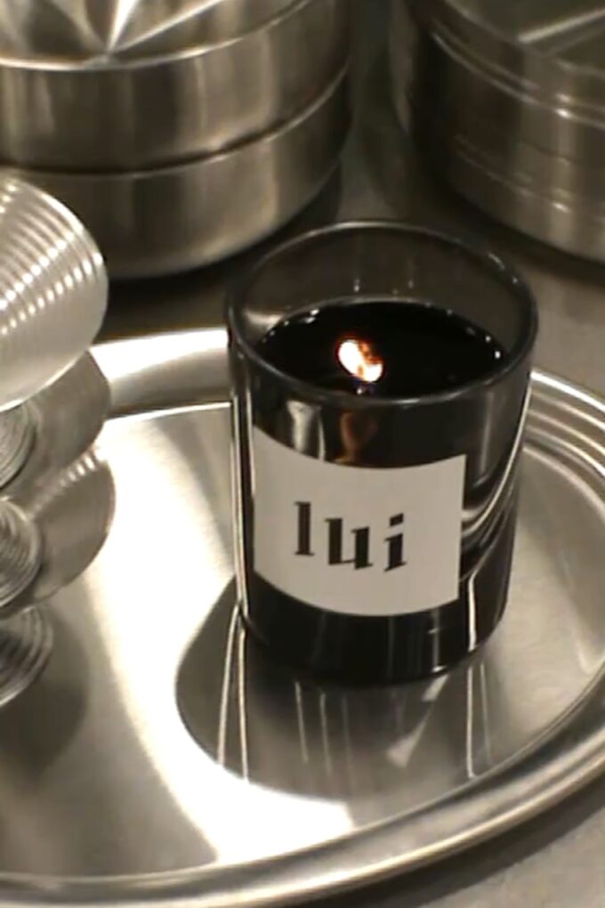 Lui Christmas Candle