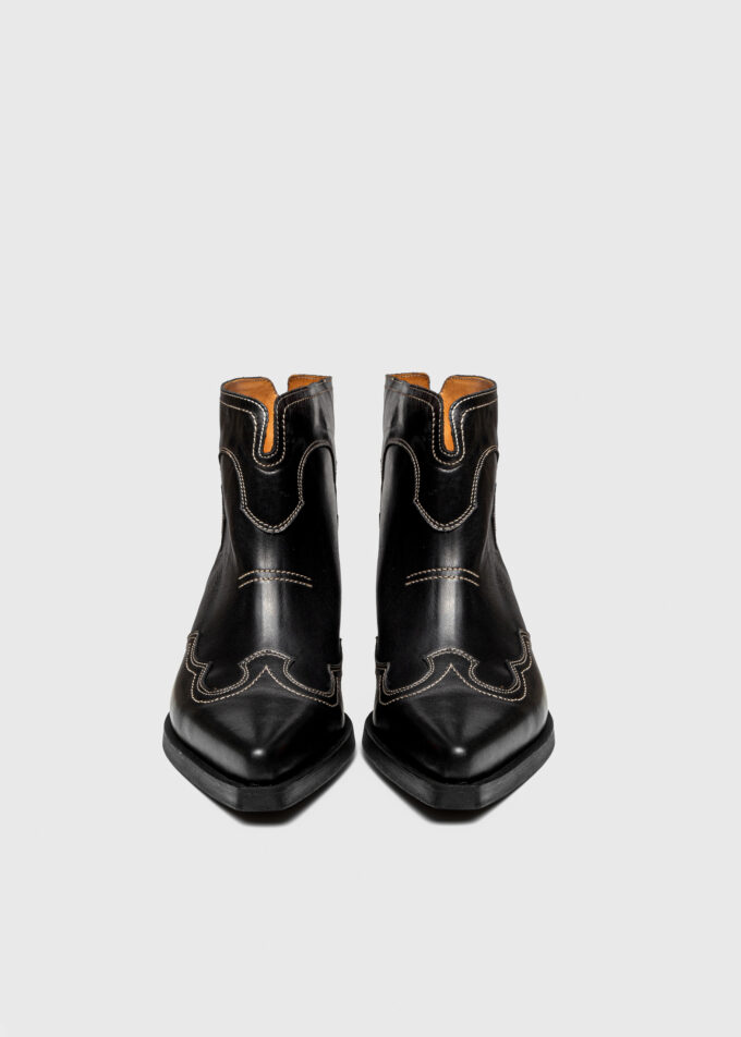 Kowbojki Western Black