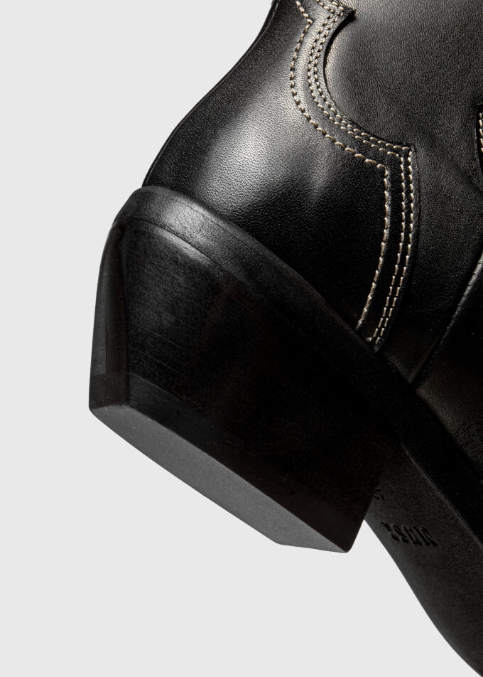 Kowbojki Western Black