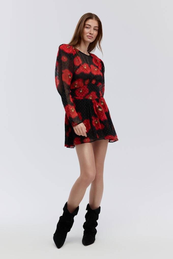 Sukienka Heidi Red Poppies