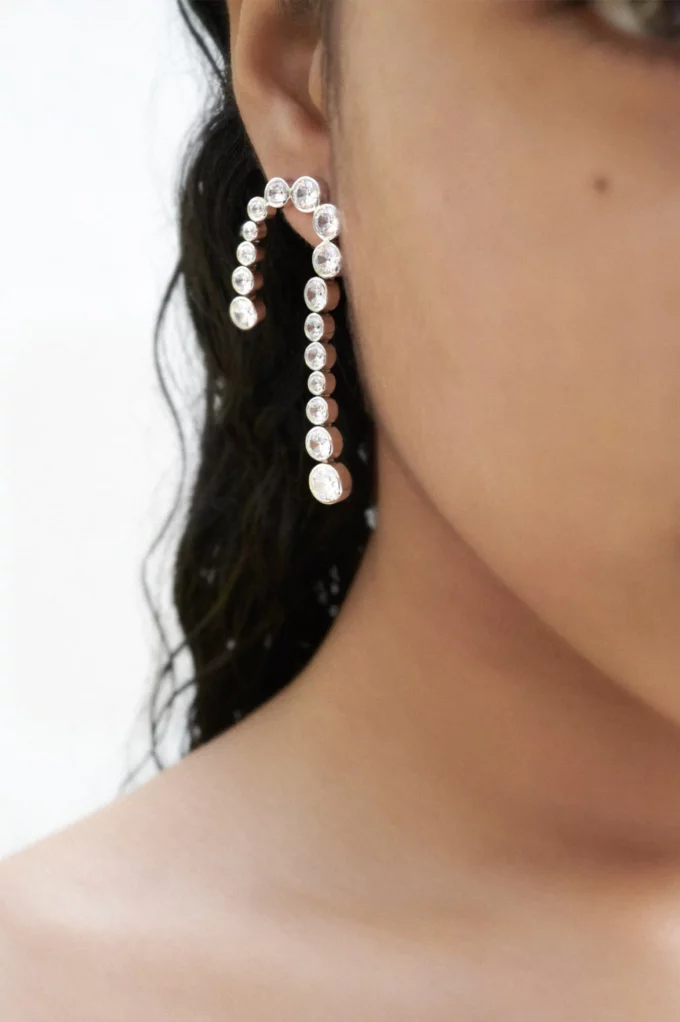 Glade Silver Earrings