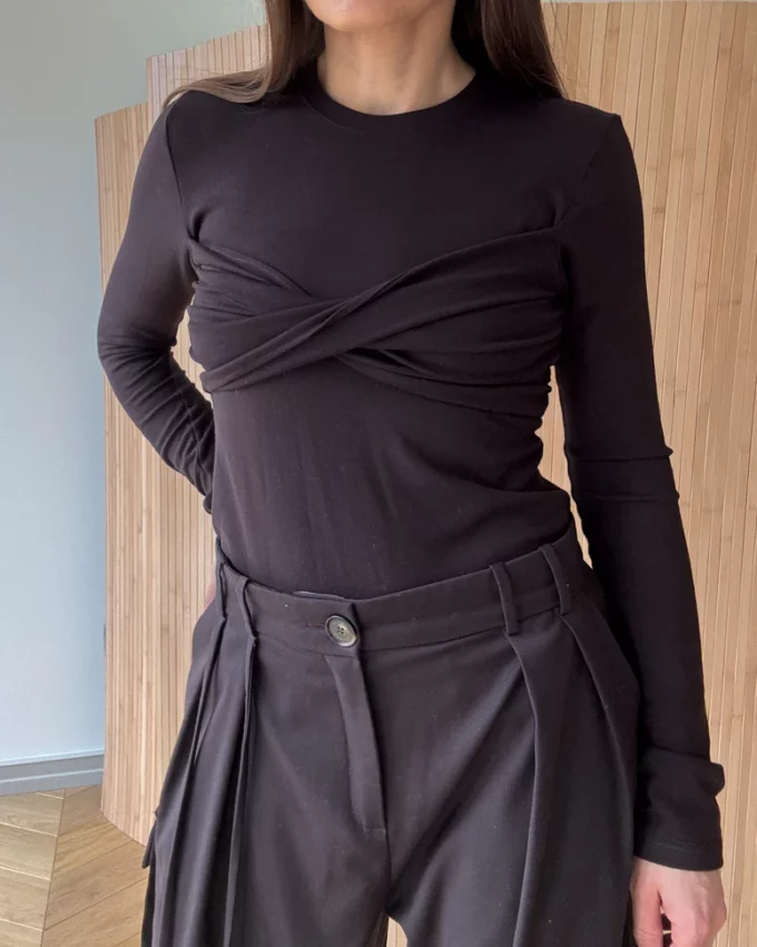 Longsleeve Catch Me Soft Chocolate