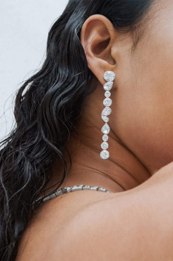 Dare Silver Earrings