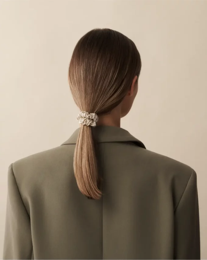 The Mini Scrunchie Black