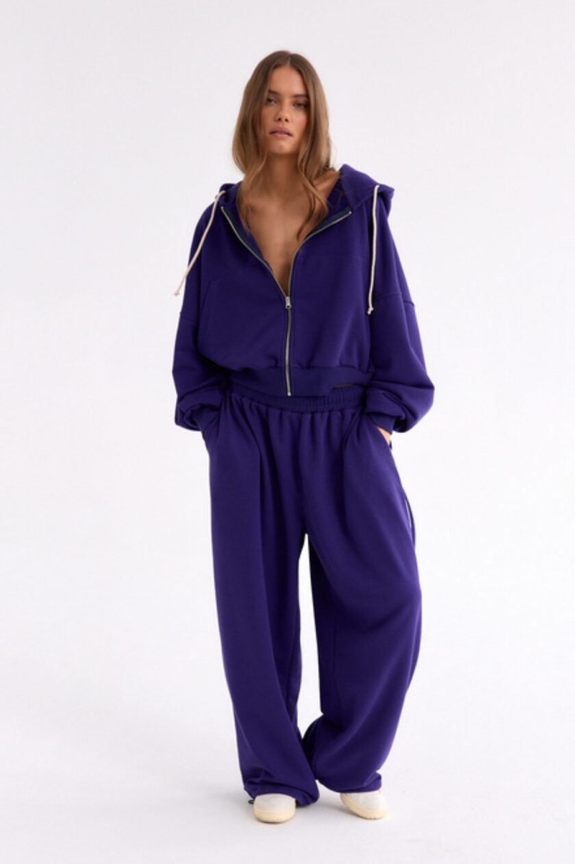 Zip-up Hoodie Hunter Grape