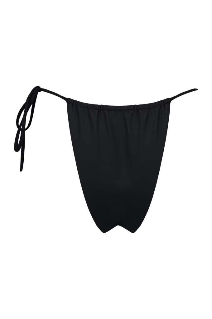 Asymmetrical Bottom Black