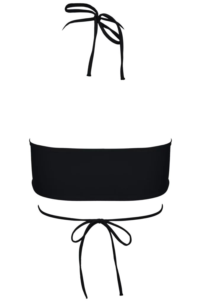 Cross Body Top Black