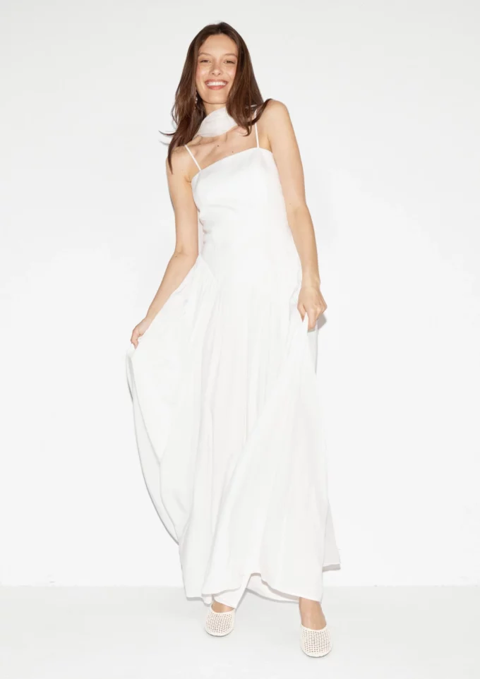 Phoebe Maxi Dress White