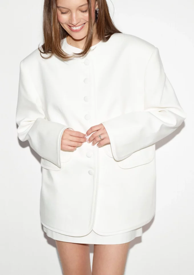 Ruth Mini Skirt White