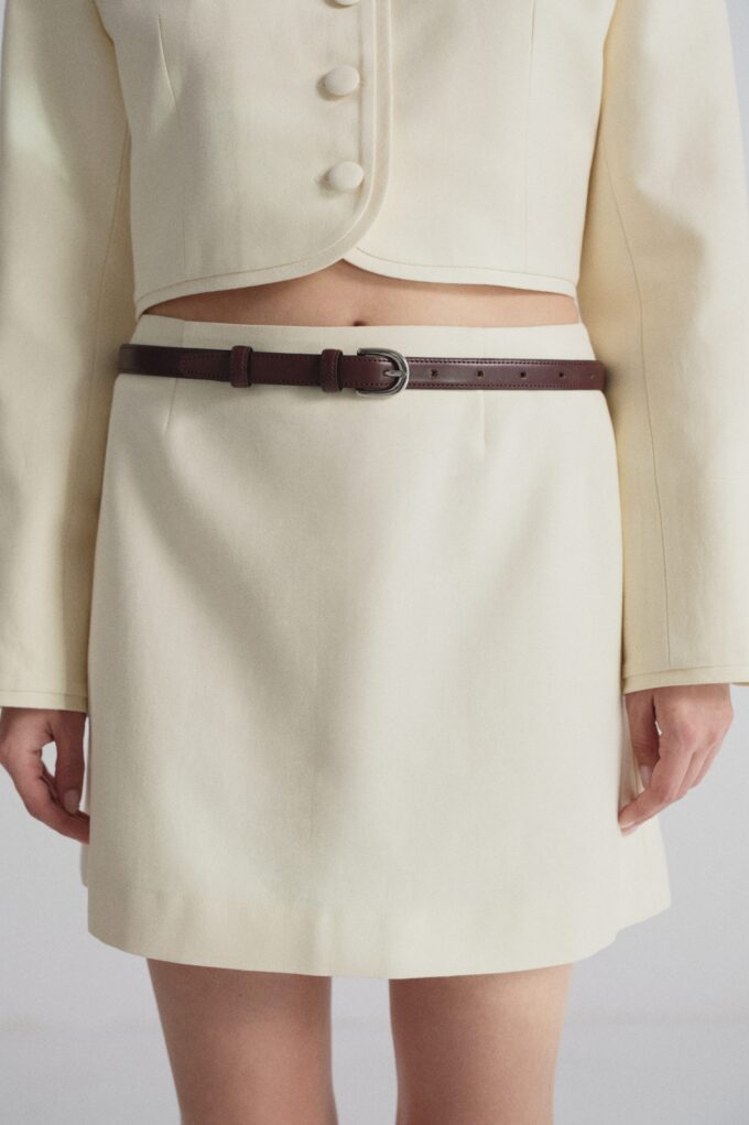 Ruth Mini Skirt Yellow